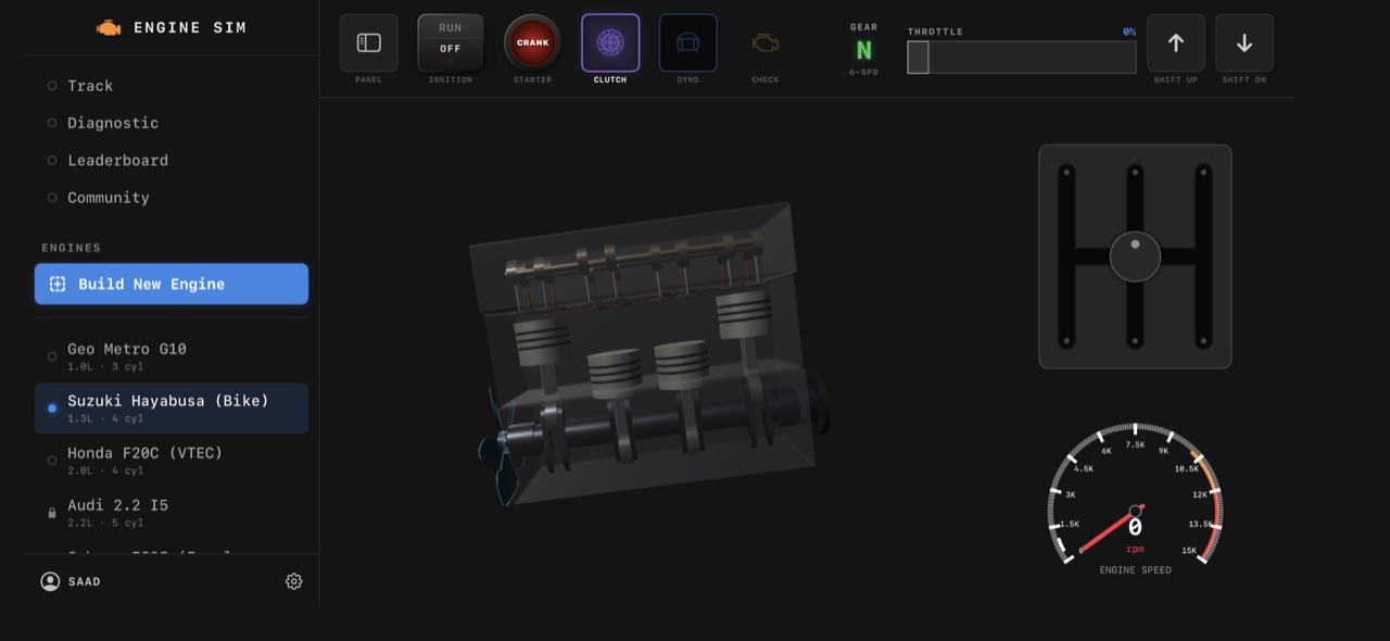 Track and transmission on iPhone